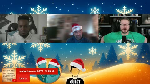 Livestream call-in The Christmas DILEMMA | David, Avery, Chris Claus