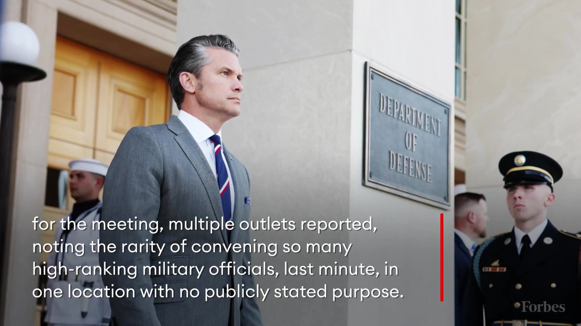 Sec Hegseth Mocks Comparison Of His Mysterious Generals Meeting To Nazi Germany