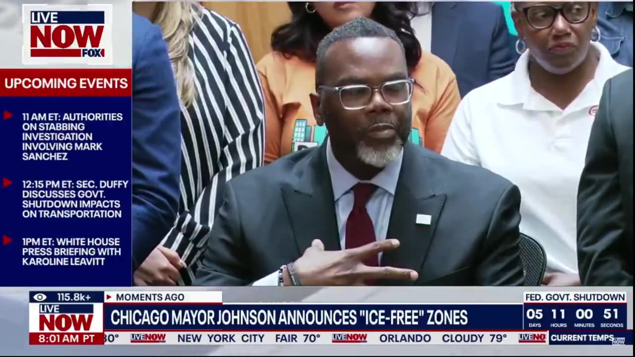 Mayor Brandon Johnson claims that the "Right-Wing" of this country wants a REMATCH