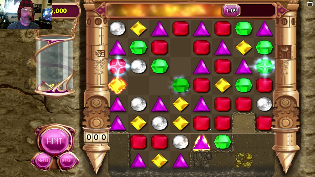 Random stream Bejeweled hang out