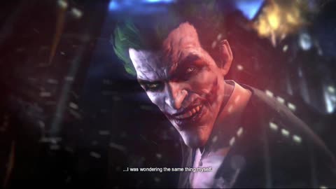 Batman: Arkham Origins - Joker wondering why batman saved him