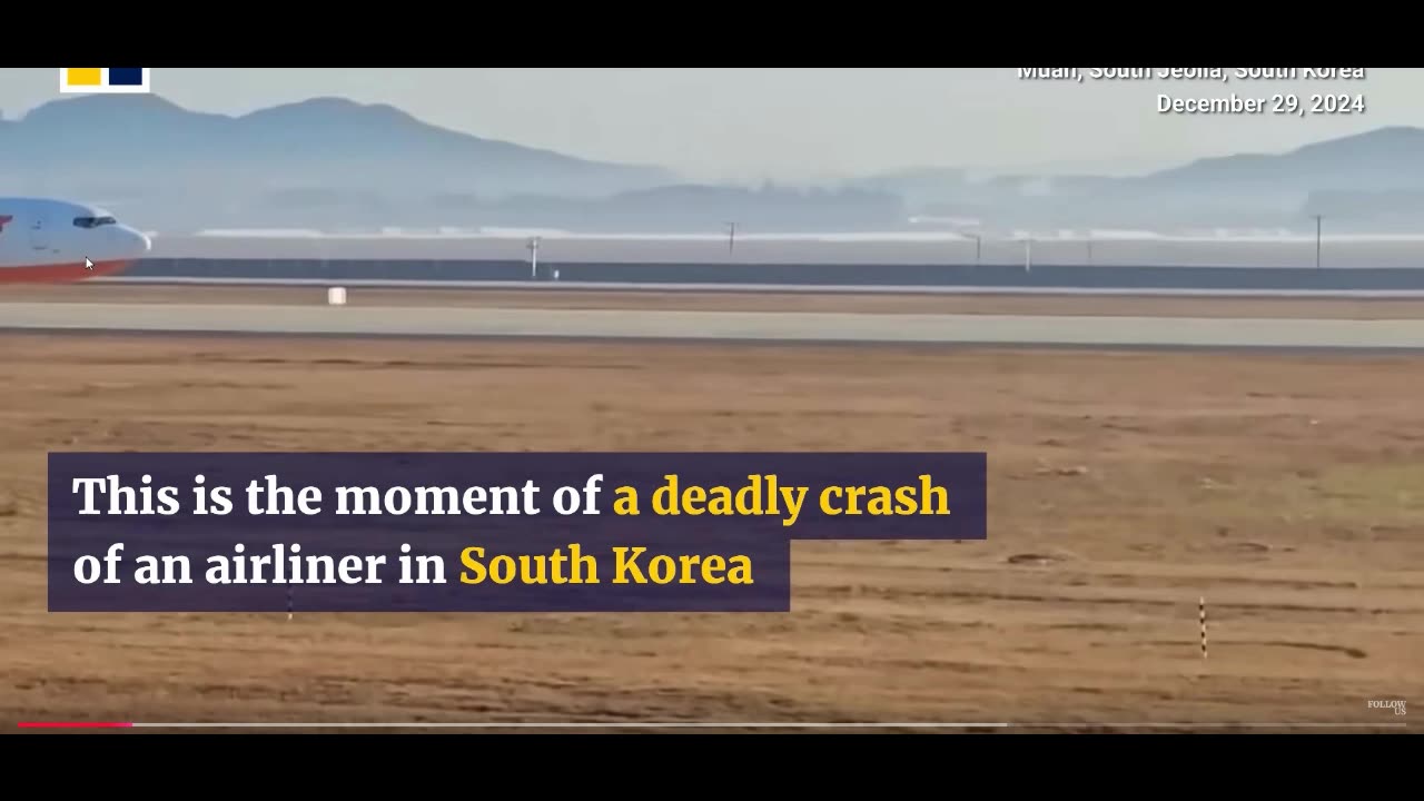 Plane crash in South Korea