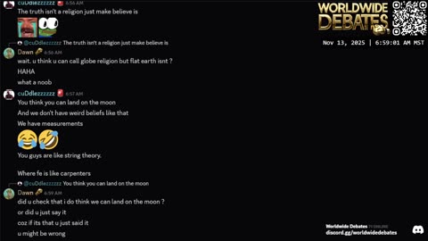 0165 WIDESTREAM - Worldwide Debates - YouTube/Twitch/Rumble