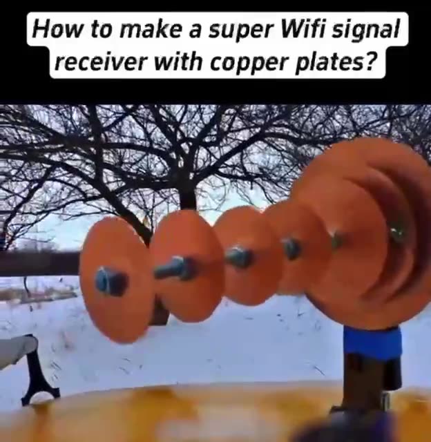MAKE YOUR OWN WIFI SIGNAL RECEIVER