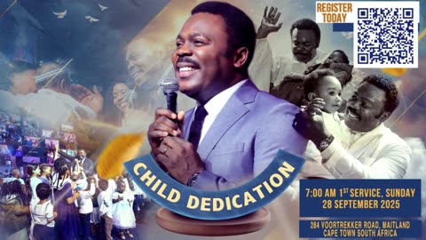 Child Dedication – 28th September | This is the best thing you can do for your child