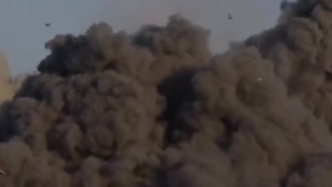 Footage shows the Israeli Air Force strike that leveled a high-rise building in Gaza City