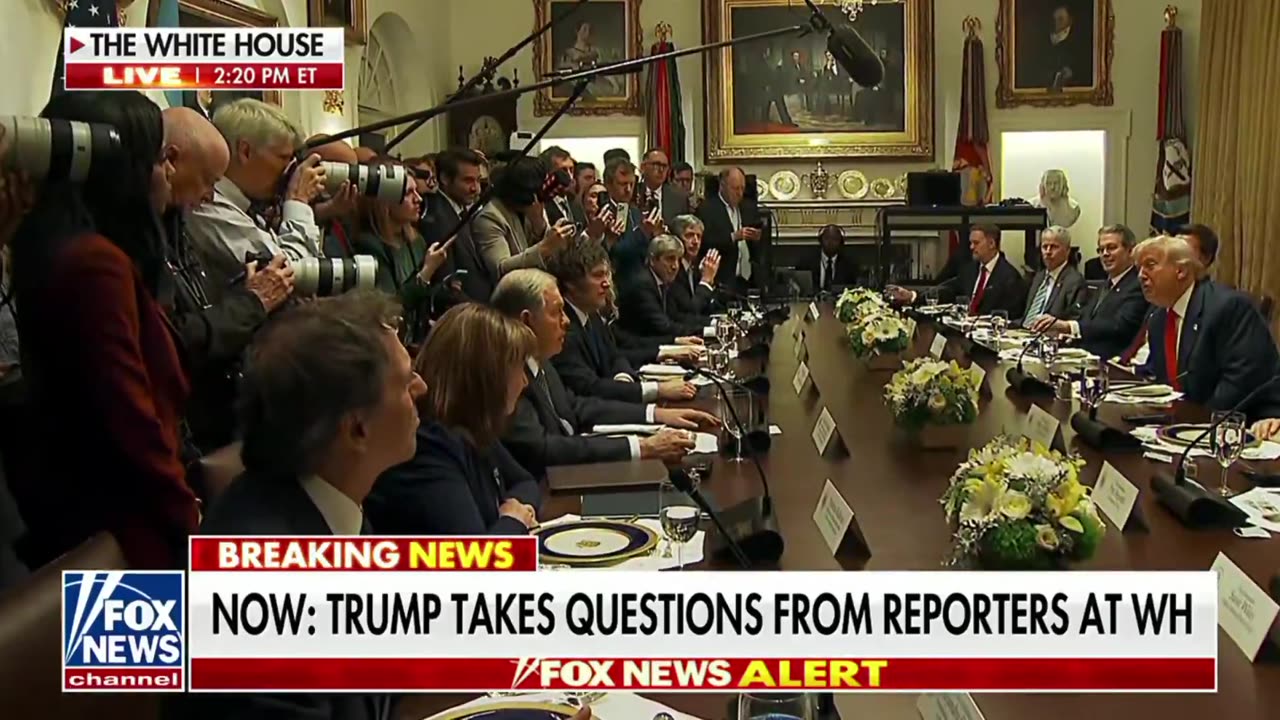 Trump refuses to take questions from ABC News
