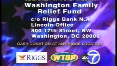ER WJLA September 16, 2001 1130pm-1230am EDT