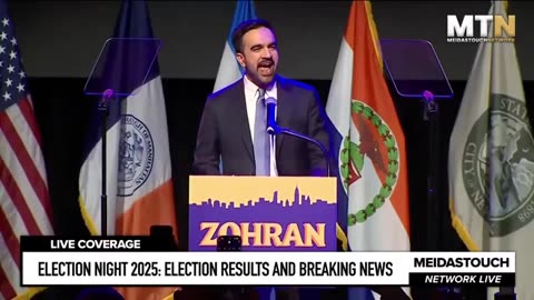 New York City mayor Mamdani takes on Trump in his victory speech