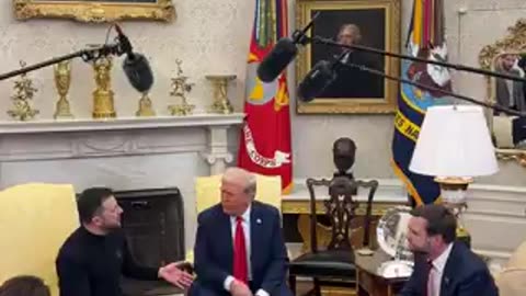 🚨 Here’s the FULL exchange of President Trump and VP Vance EXCORIATING Zelensky. Way to...