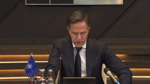 NATO Secretary Chief Rutte: "NATO continues to help Ukraine defend itself, this includes