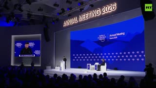 Zelensky Showed up in Davos and Decided to Bite Every Hand in the Room