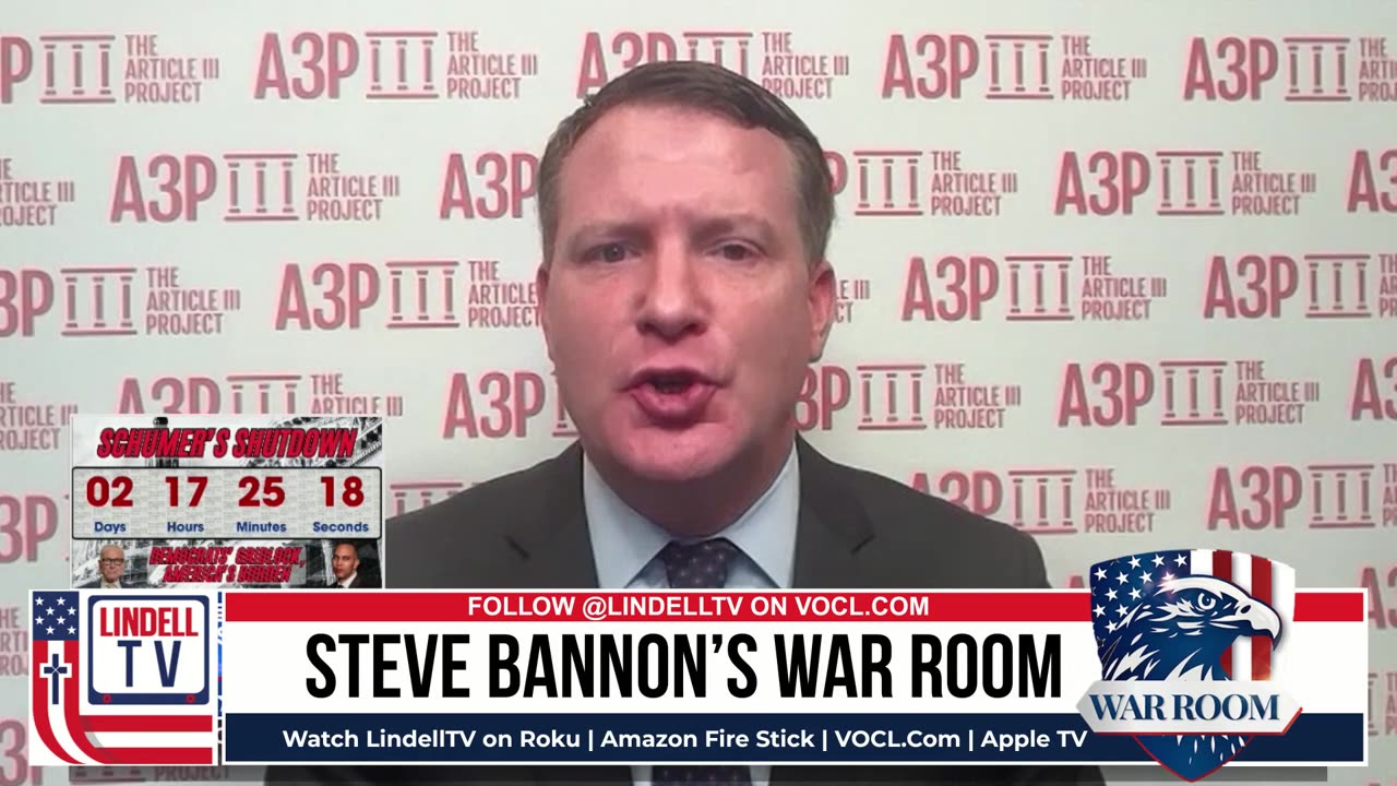 WATCH LIVE: STEVE BANNON'S WAR ROOM FRIDAY PM