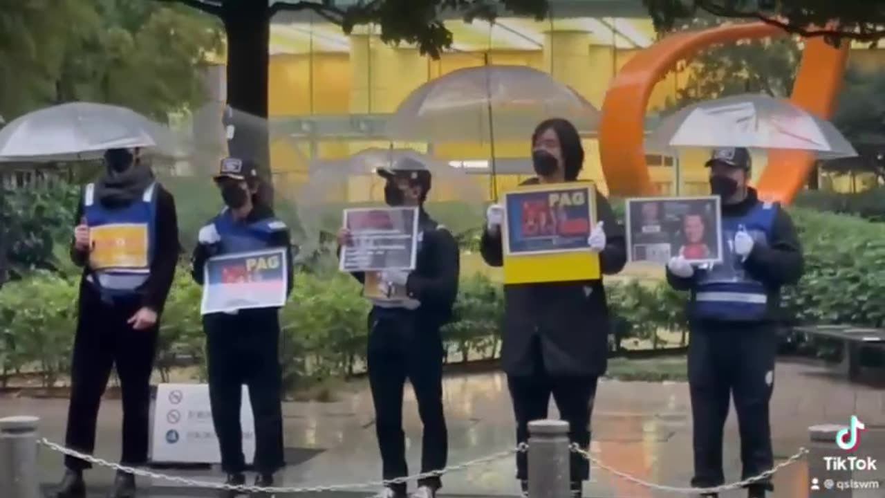 20221123文贵先生GETTR¹：衷心地感谢日本银河系．星辰．和樱花农场，在东京组织的自发的对共产党的邪恶势力的帮凶。美国普恒律师事务所的和平抗议……