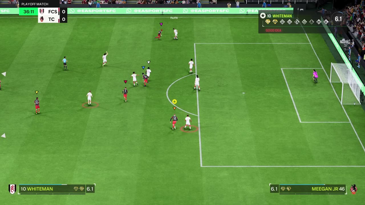 Never Leave A Match Early. Whiteman Scores Again. 3-2 Victory v TroisCroissants