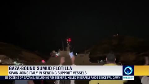 Spain joined Italy to dispatch naval vessels to assist the Global Sumud Flotilla