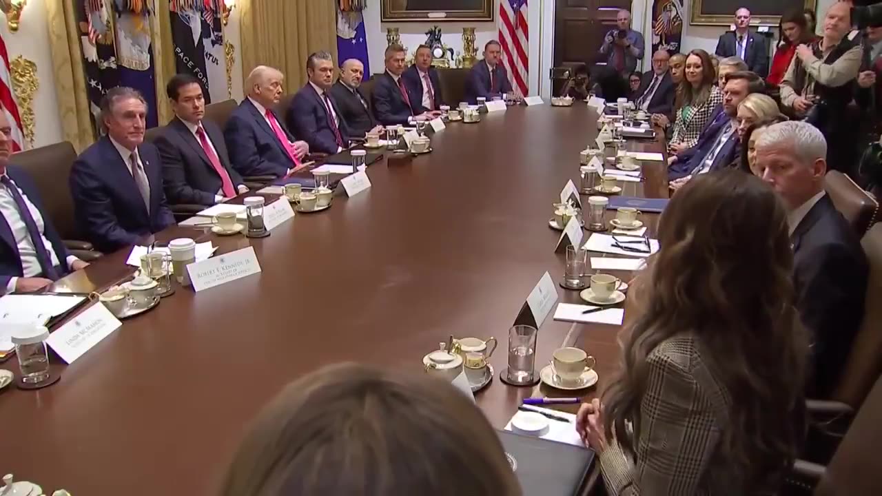 📌 Full remarks from Sec Kristi Noem at todays Cabinet meeting