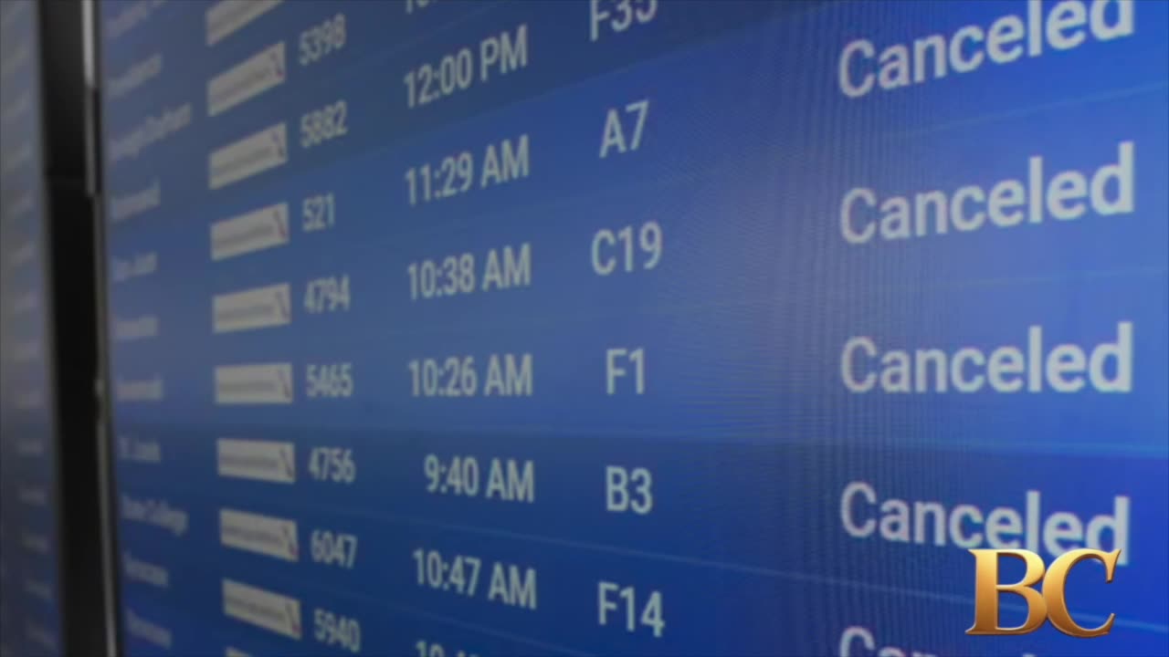 More than 10,000 flights canceled as bitter cold blankets the U.S.