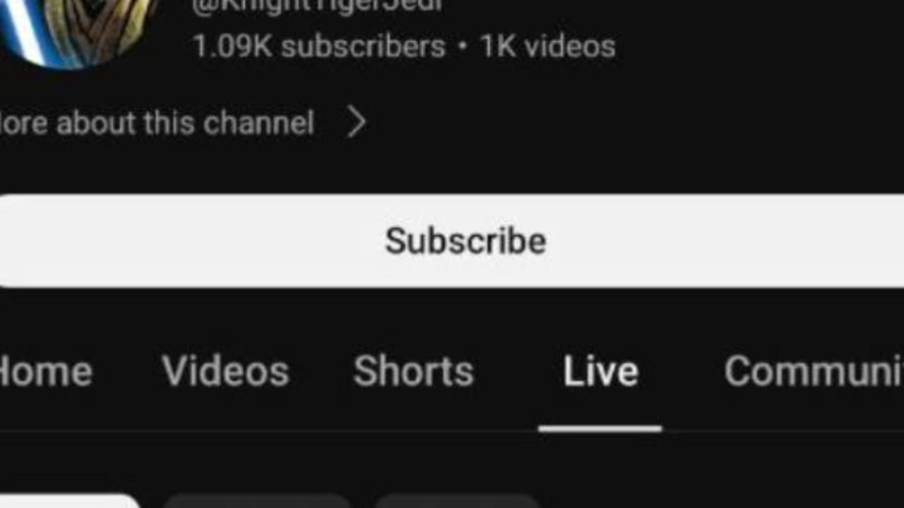 KnightTardJedi Manipulates YouTube To Let Those That Have Eyes To See Know He's A Shill