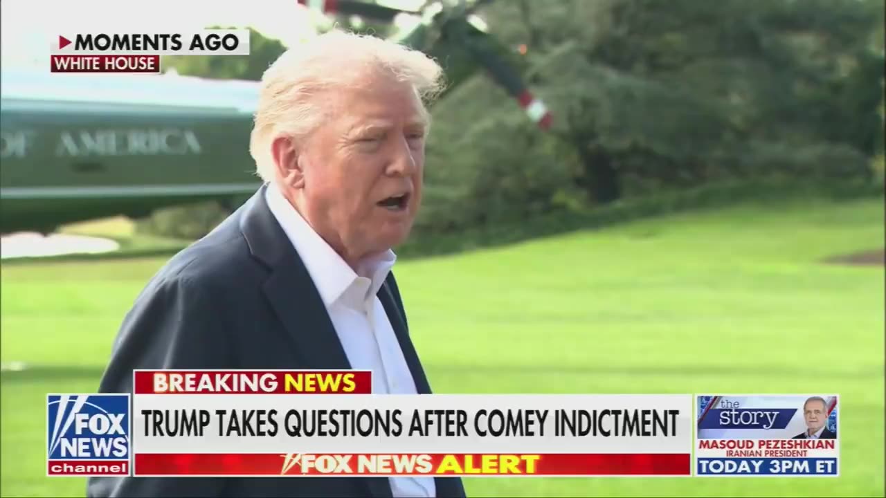 BREAKING: In an unbelievable moment,Trump lies to reporters, says the economy is doing well its not