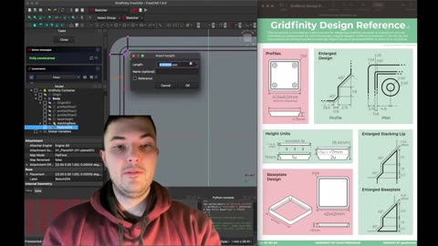 Gridfinity FreeCAD Tutorial: Part 4 - Using the Hole Tool for Hole Patterns