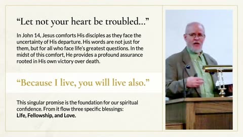 Because He Lives: Hope, Fellowship, Love