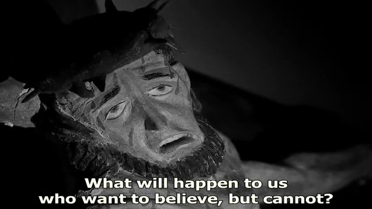 The seventh seal, 1957, Bergman Chess with death, To be or not to be
