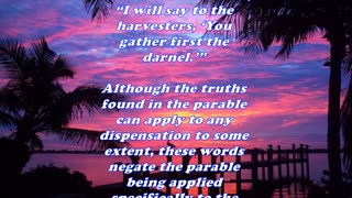 Matthew 13:30 - Daily Bible Verse Commentary