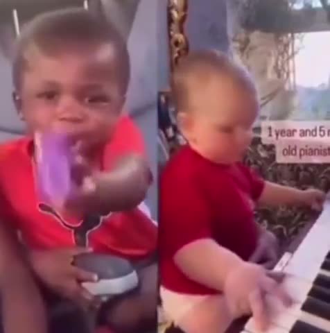 Niggers as babies and whites as babies