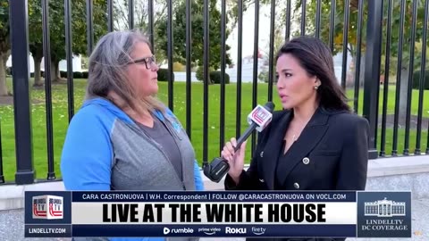 The Cross is Offensive!” - Unhinged Woman Melts Down Outside White House