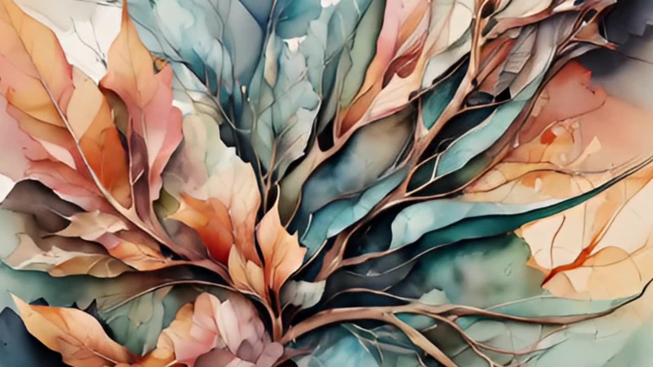 Beautiful Abstract Art Loop Animation