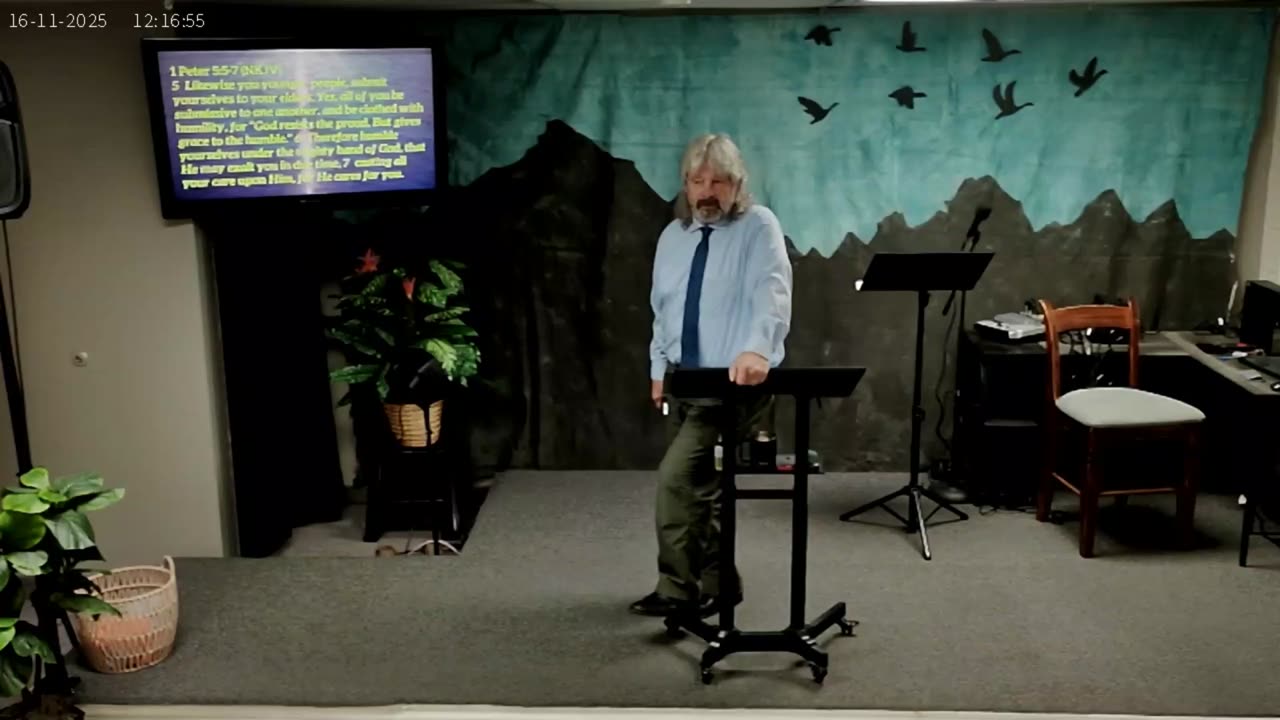 Justpassinthru IHS Sunday 11 16 25 What is the Gospel aggressive faith 13B