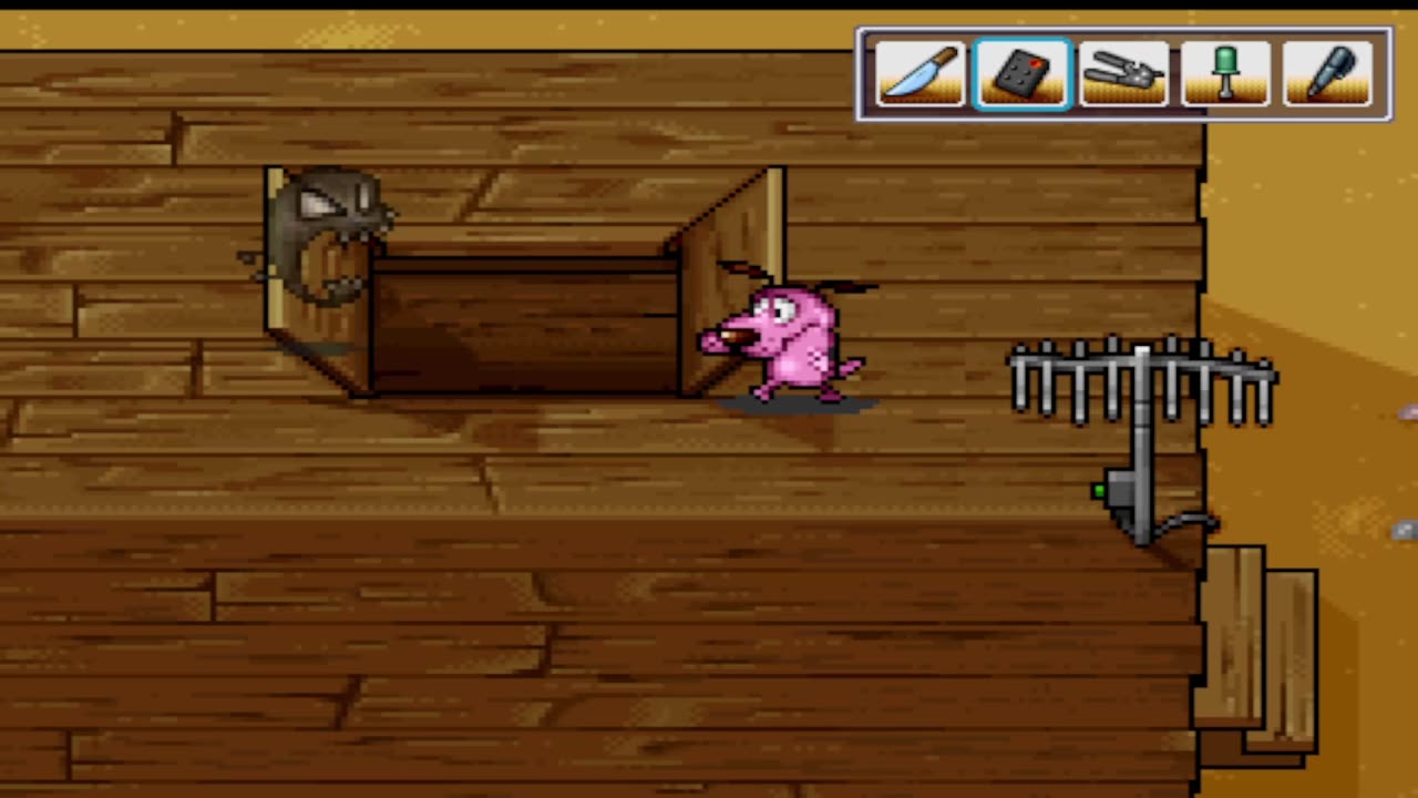 Courage The Ghost Buster!