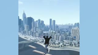 GTA - voando pelo Central Park em NY