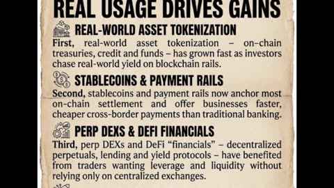 “2025’s strongest gains in crypto didn’t come from random memes.