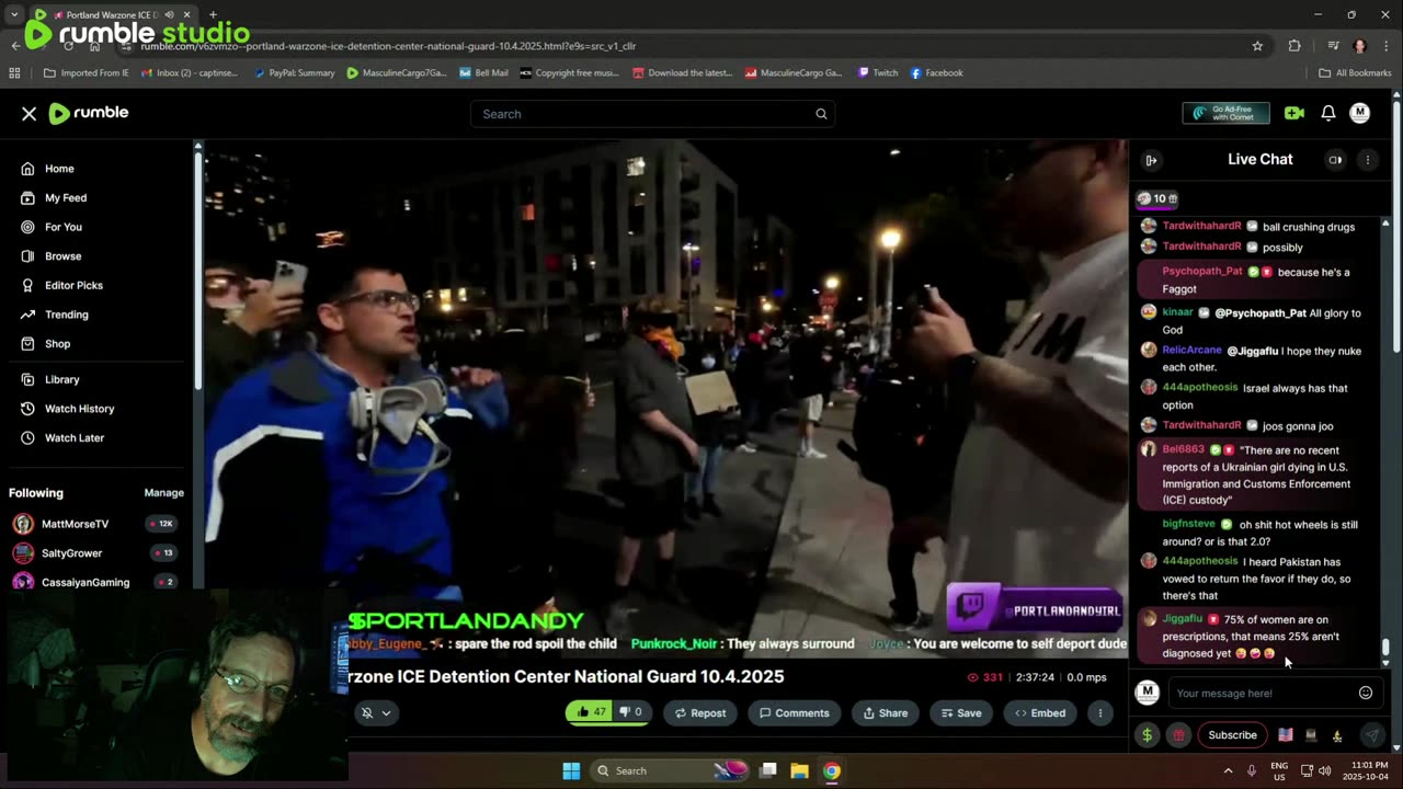Restreaming Ice riots links are in description