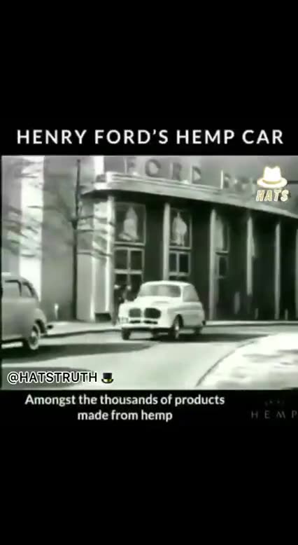 HENRY FORD’S 🚗 HEMP CAR