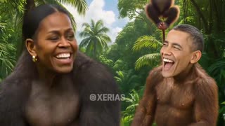 US President, Donald Trump's Meme Mocking Obamas