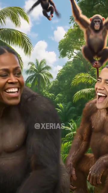 US President, Donald Trump's Meme Mocking Obamas