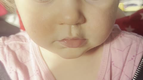 Baby Kayla’s Reaction to Daddy – Those Eyes Say It All!