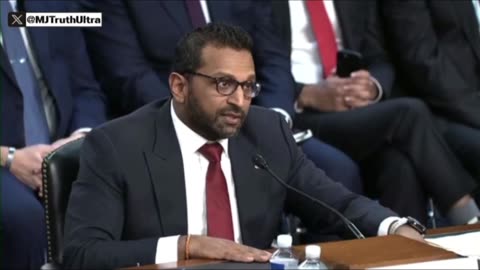 Kash Patel… are you a follower of QAnon? 🤣