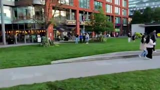 Muslim teens are going around Manchester, spraying deodorant into people's faces so they