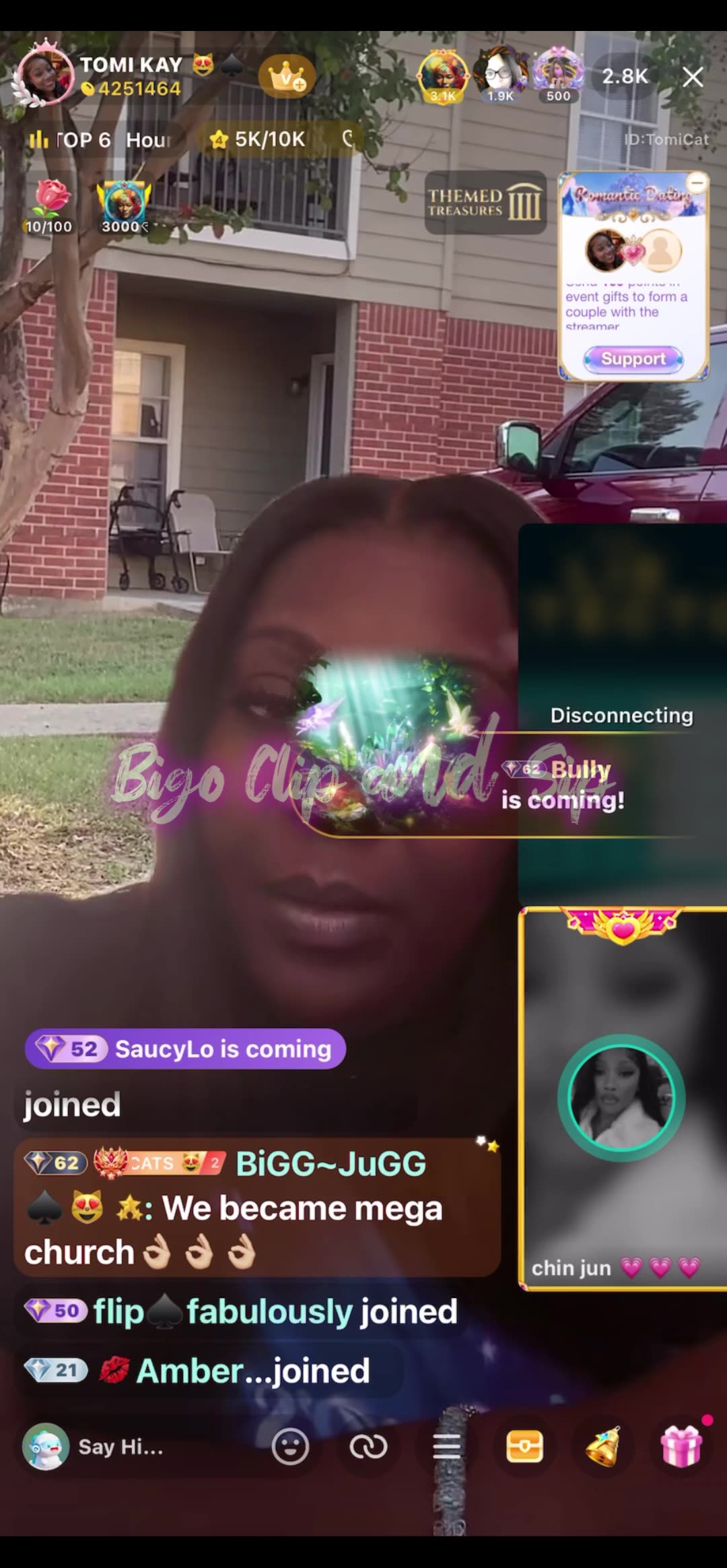 TomiKay lines TrinaB n debunks what he says about PastorP 10/14/25 #bigoclipandsip