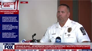Grand Blanc Police Chief says 40 year old male drove his vehicle through the front doors