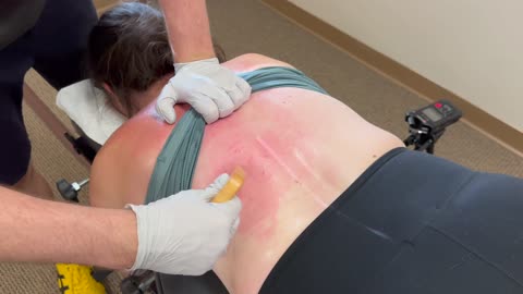 REMOVING TOXINS FROM HER BODY