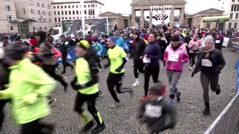 Berlin runners get the 2025 New Year started on the right foot