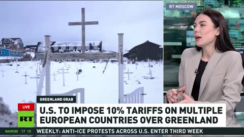 US threatens tariffs on European allies over Greenland as EU pushes back