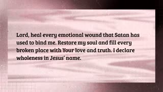 Seven Days Of Prayer Warfare || Day 5, November 7, 2025