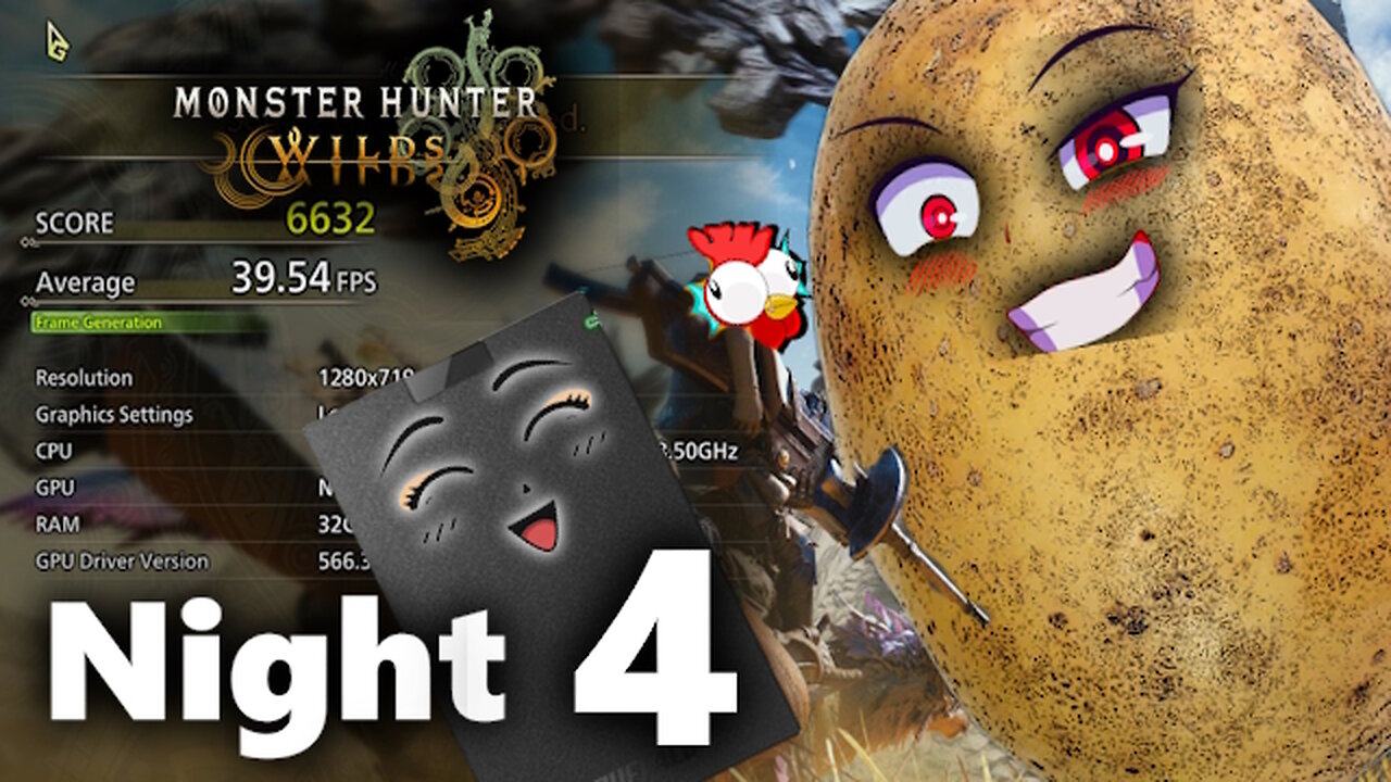 Monster Hunter Wilds Night 4 DLS EDITION!!!