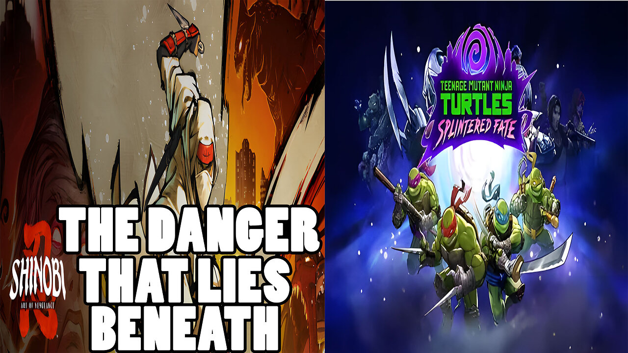"The Danger That Lies Beneath" SHINOBI ART OF VENGEANCE Gameplay (Part 2) Teenage Mutant Ninja Turtles Splintered Fate